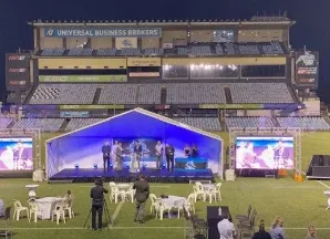 Stage hire for events